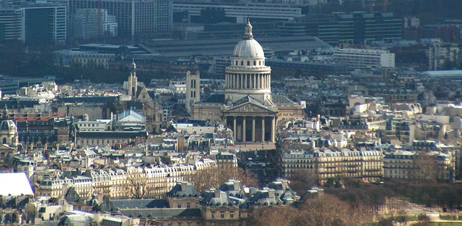 Пантеон в Париже. Архитектура Парижа