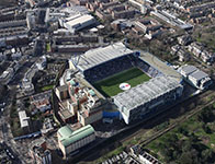 Стадион ФК Челси.  Текущий вид. Изображение © Herzog & de Meuron / Chelsea  FC