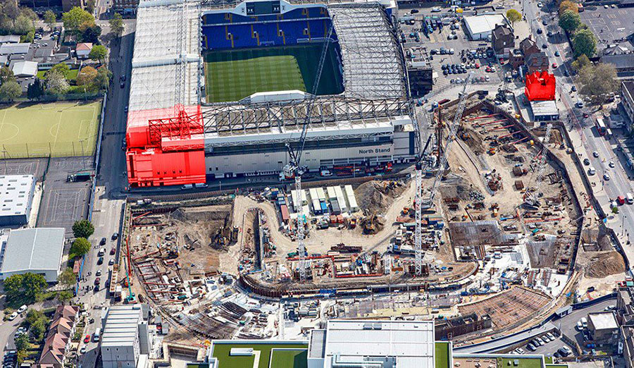 Футбольные стадионы будущего. Какие арены строят себе топ-клубы Европы? Стадионы Англии.