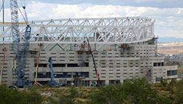 Стадион ФК Атлетико Мадрид. Изображение © estadiosdeespana