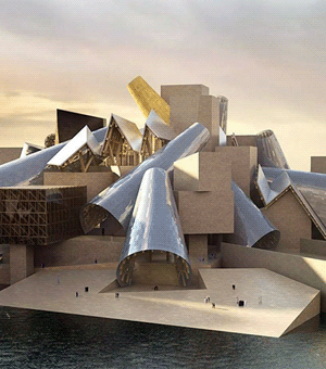 Строительство Музея Гуггенхайма в Абу-Даби, спроектированного Фрэнком Гери, начнется в ближайшее время