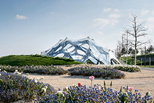 BUGA Fiber Pavilion. Фото© ICD ITKE University of Stuttgart