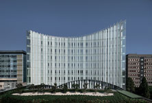 Больница Сан-Раффаэле. Изображение: Duccio Malagamba © Mario Cucinella Architects