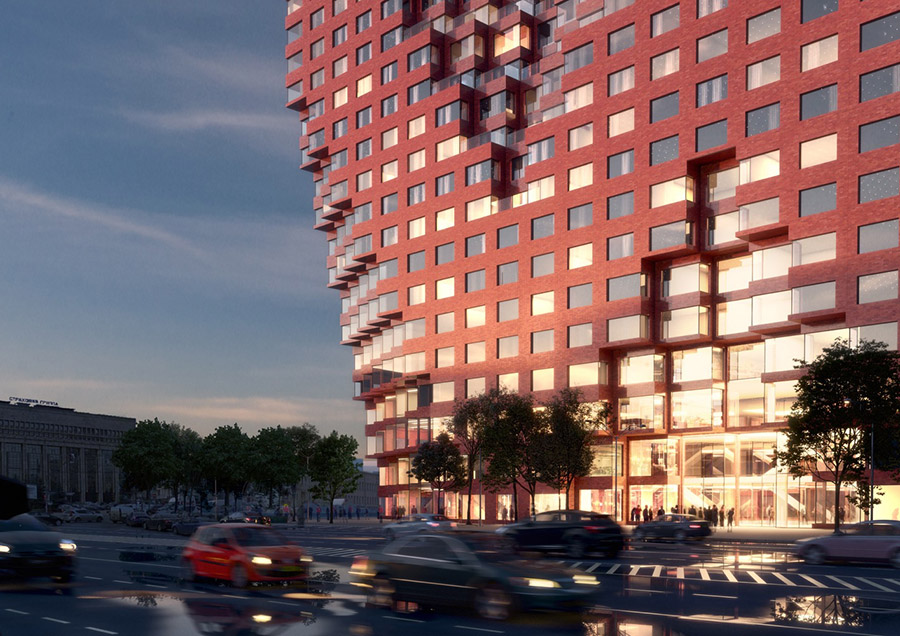 Архитекторы голландского бюро MVRDV выиграли конкурс на строительство нового здания в центре Москвы