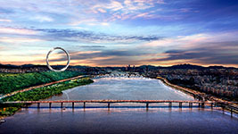 Самое большое колесо обозрения Seoul Ring. Изображение © Seoul Metropolitan Government