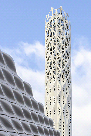 "Башня света" от архитектурного бюро Tonkin Liu - инновации, вдохновленные природой