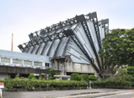 Общественное здание Мияконодзё. Мияконодзё, Япония (1966 г.). Кионори Кикутаке (Киёнори Кикутакэ).