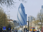 Фостер. Административно-офисное здание Swiss Re HQ, Лондон, Великобритания, Норман Фостер
