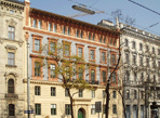 1877 Раннее здание Вагнера в стиле неоренессанса (Wien, Schottenring 23), Вена, Австрия, Отто  Вагнер