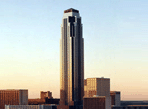 1985 Башня Transco Tower (теперь Williams Tower), Хьюстон, Техас, США, Филип Джонсон