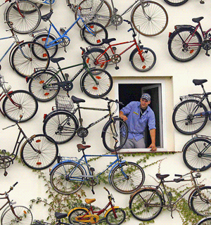 Магазин велосипедов Fahrradhof Altlandsberg - новая постройка раздела ОСОБАЯ АРХИТЕКТУРА