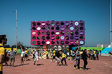 The Dancing Pavilion. Технологии фасада. Фото © Fernanda Ligabue and Rafael Frazao