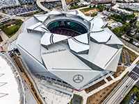 Mercedes-Benz Stadium. Фото: dezeen.com
