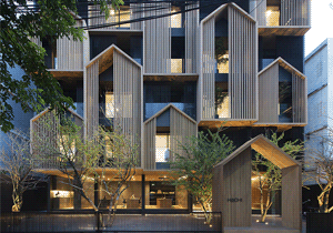Многоквартирный дом "HACHI" от Octane Architect & Design - архитектура, привлекающая инвесторов /// ОСОБАЯ АРХИТЕКТУРА