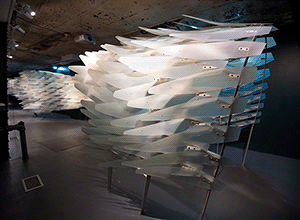 Кинетическая инсталляция "Риф" - уникальный пример синтеза искусства и новых технологий /// ОСОБАЯ АРХИТЕКТУРА
