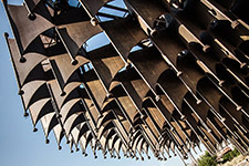 Железный фонтан в Гюмри. Железная конструкция. Изображение: flickr.com © ilConte