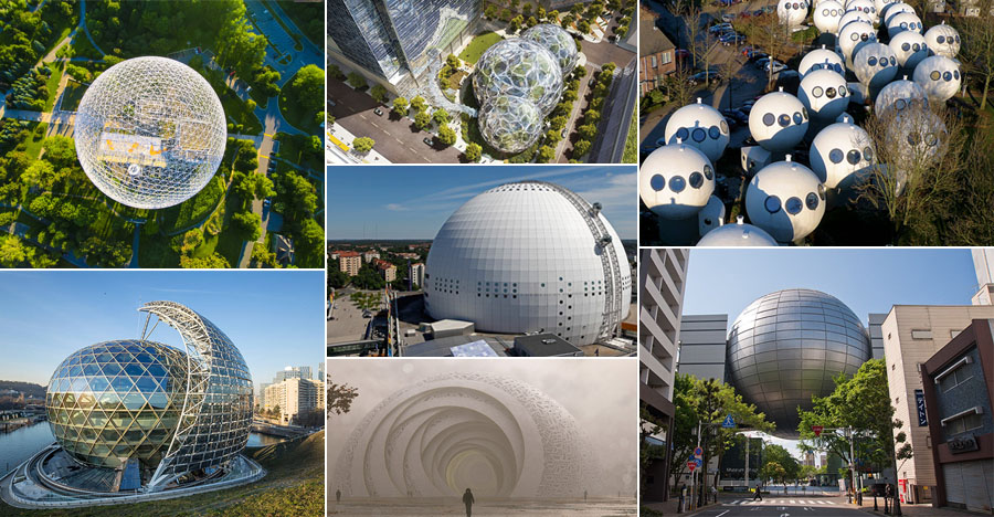 ТОП-10 необычных сферических зданий мира