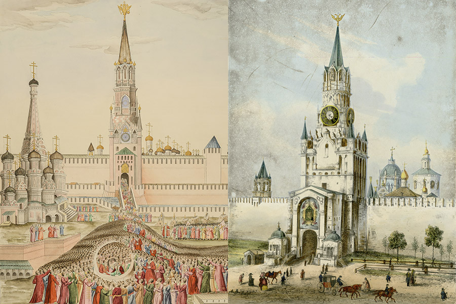 Выставка "Надвратные образы башен Московского Кремля"