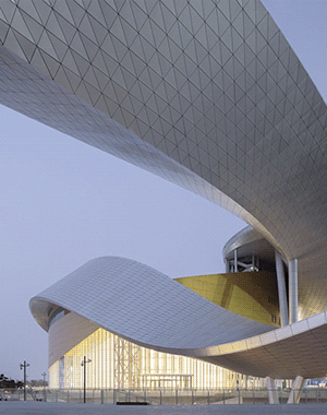 Suzhou Bay Cultural Center - архитектурная лента Мебиуса от лауреата Притцкеровской премии