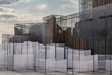 Мультимедийная архитектурная инсталляция Gharfa. Изображение ©  Roberto Conte
