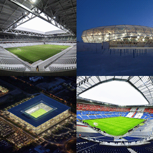 Футбольные стадионы Евро-2016 во Франции. Часть первая. Новые проекты.