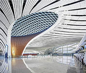 Daxing International Airport в Китае. Фото © Hufton+Crow