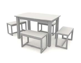 3d модель кухонный стол