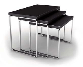 бесплатная 3d модель группа столов