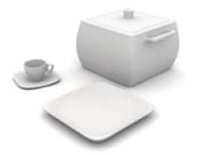 бесплатная 3d модель посуда