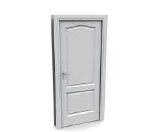 бесплатная 3d модель дверь