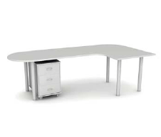 бесплатная 3d модель рабочий стол