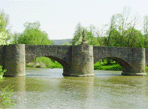 Мост через реку Таубер, Тауберреттерсхайм, Германия, Бальтазар Нейман