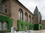 Интерьер Еврейского музея в Копенгагене. Копенгаген, Дания. Даниэль Либескинд