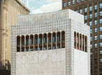 Эдвард Дьюрелл Стоун.  Галерея современного искусства Хантингтона Хартфорда, Нью-Йорк, США, 1958, перестроена в 2006 году.