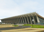 Эро Сааринен. Аэропорт им. Даллеса, Вашингтон, США, 1963.