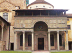 Филиппо Брунеллески.  Капелла Пацци. Флоренция, Италия. 1442-1460-е гг.