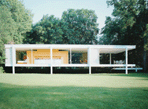 Дом Фарнсуорт (Farnsworth House), Плано, Иллинойс, США, Людвиг Мис ван дер Роэ