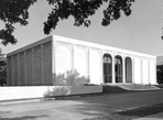 1963 Художественная Галерея Шелдон Мемориал (Sheldon Memorial Art Gallery), Университет Небраски, Линкольн, Небраска, США, Филип Джонсон
