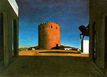 Красная башня. Джорджо де Кирико