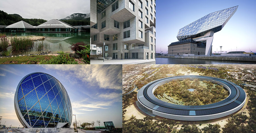 Топ-10 самых необычных офисных зданий мира