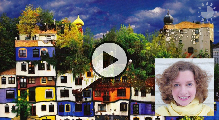 Видео лекции Екатерины Кожушаной : "Фриденсрайх Хундертвассер. Архитектура как лечебный аттракцион"